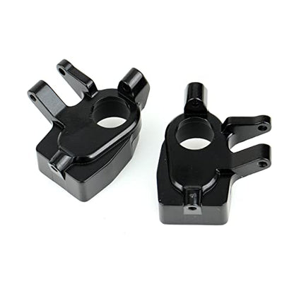 LCX Racing 1/10th RC Crawler Car Front Portal Axles Aluminum Steering Knuckles for Axial SCX10 III AXI03007 Capra UTB10，Upgrades Parts Accessories