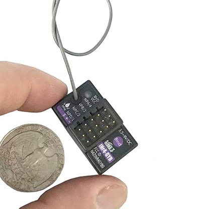 Flysky INr4 Gyro Receiver 4 Channels, for Flysky NB4, NB4+, Noble Lite, Noble Pro Radio Transmitter AFHDS 3
