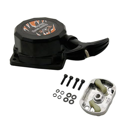 45CC Engine Super Easy Pull Start with Starter Dial Black for 1/5 Rovan Losi 5ive T RC CAR Parts - color: Black