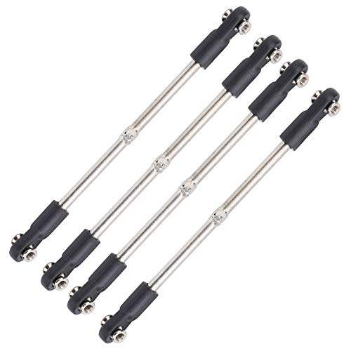M4 Steering Linkage Rod Adjustable 110‑120mm Metal RC Racing Truck Car