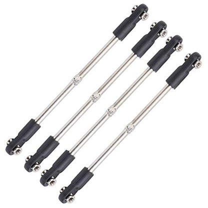 M4 Steering Linkage Rod Adjustable 110‑120mm Metal RC Racing Truck Car