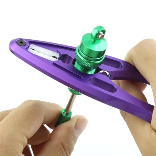 RC Crawlers Components For Traxxas For Axial XV01 1/8 1/10 94111 1pc 6 IN 1 Metal Shock Absorber Pliers Rod Ball Clamp Multi-function Tool RC Crawler Car Parts(Purple) - color: Purple