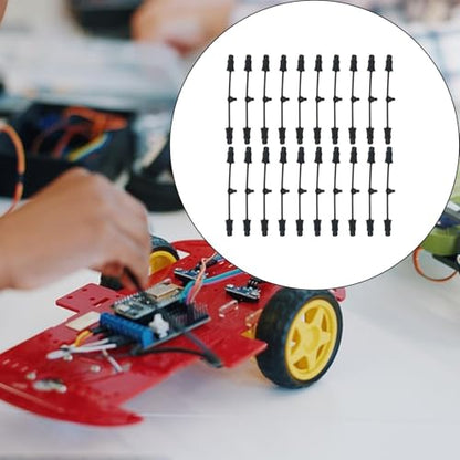 Yiju 20 Pieces RC Car Retainer Strips RC Rubber Retainer Pull Tabs Attachments RC Car Accessories Body Clip Retainer Utility Small Size Elastic Rubber, 20 Pieces - color: 20 Pieces