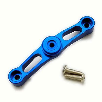 Aluminum Steering Arm Steering Post Holder Blue for 1/10 RC Traxxas E-Revo 2.0 REVO E-REVO Summit Slayer pro 4x4