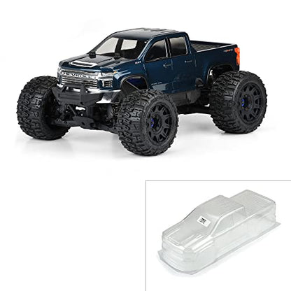 Pro-Line Racing 2021 Chevy Silverado Clear Body E-REVO 2.0 & MAXX PRO358200 Car/Truck Bodies Wings & Decals