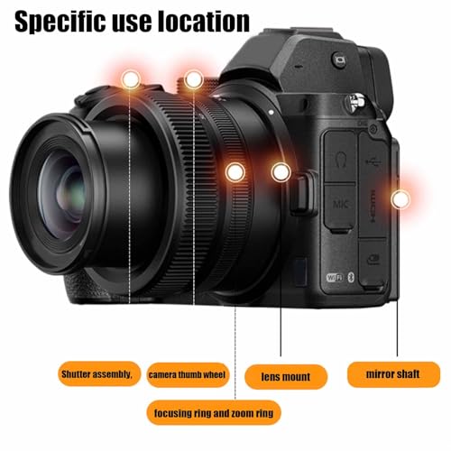 Lens Helicoid Grease, 30g Camera Lens Grease Smooth Long-Lasting Helicoid Lubricant Household Maintenance Precision Optical Equipment Care