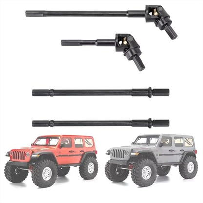 RC Models Parts For Axial For SCX10 III For AR45 Portal Axle Front And Rear Axle Shaft CVD Set For 1/10 RC Crawler Car Upgrades Parts Accessories