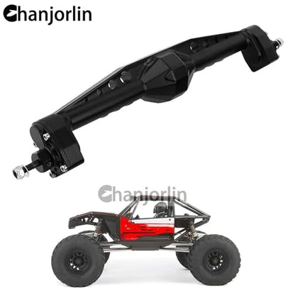 1/10 RC Crawler Car Front and Rear Currie F9 Portal Axle Set Assemble Compatible with 1:10 Scale RC Crawler Car Axial Capra UTB10 1.9 UTB Upgrade Parts (Rear Axle) - color: Rear Axle