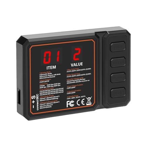 Brushless Motor Electric Speed Controller Sensorless Adjustable RC Accessory for Truck, Style I - color: Style I