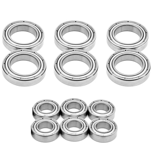 Bearing Kit for ZD for Racing for MX 07 1/7 rc Car Spare Parts Accessories Replacement 12Pcs Steel Ball Bearing Set 8763 8764
