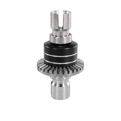 Metal Gear Differential Assembly Upgradeds for MJX Hyper Go 1/16 16207 16208 16209 16210 H16 H16PL M162 H16V3 H16BM 1/14 14301 14302 14303 RC Car (Black) - color: Black