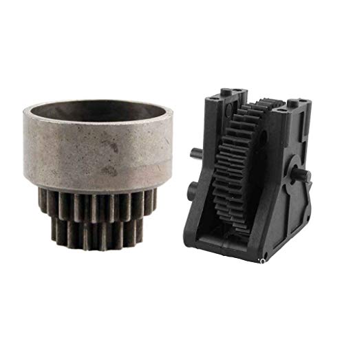 Hardware Pinhaijing Set of 2Pcs 1/10 RC Nitrol Car Buggy Model Replacement 02076 Two Speed Transmission Complete with Clutch Bell 16T 21T for HSP 94122