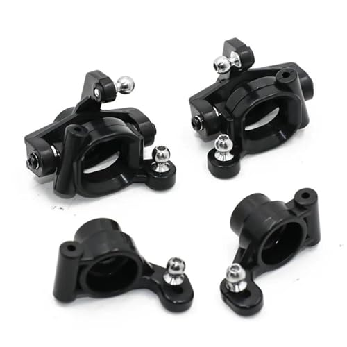RC Crawlers Components For Wltoys 124018 124019 124016 124017 144001 144002 144010 Steering Cup C-Hub Carrier Rear Hub Carrier Set RC Car Spare Parts Replacement Car Accessories