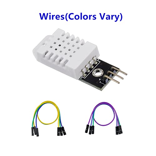 BOJACK DHT22/AM2302 Digital Temperature Humidity Sensor Module Monitor Sensor Replace SHT11 SHT15 for Arduino Electronic Practice DIY (Pack of 2) - size: DHT22