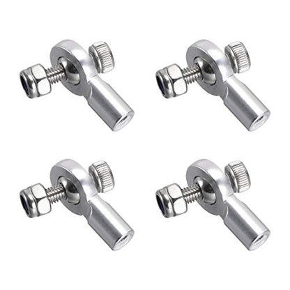 uxcell 4 PCS M3/3mm 18mm Linkage Rod End Tie Rod End Ball Head Joint Adapter for RC Crawler Boat