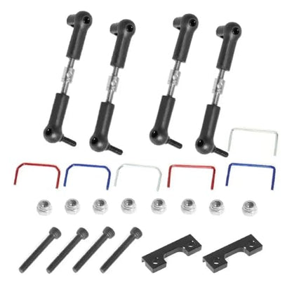 RC Upgrade Parts for Trxs for Slash for E-Revo for 1/16 RC Car Upgrade Parts Accessories Front and Rear Wide Sway Bar Anti Roll Bar Kit