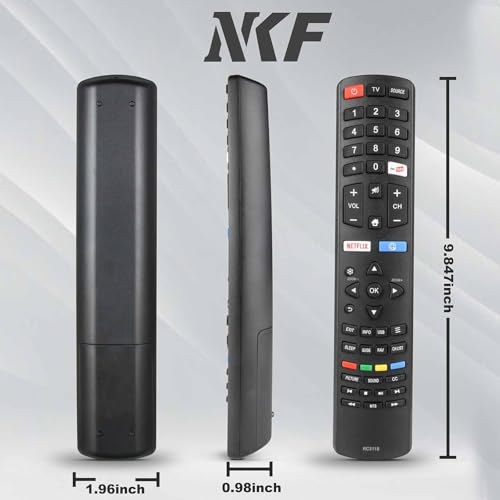 RC311S 06-531W52-TY02X Remote Control for Pioneer TV and TCL TV Remote PLE-32S1HD PLE-65D1800 PLE-32S08HD PLE-40S08FHD PLE-43D1202UD PLE-50S08UHD PLE-50D1200F 55D1680 55S6600 43D1680 55D1202 55D1241