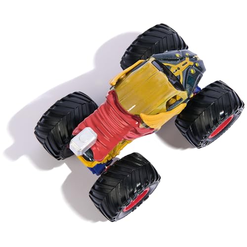 Monster Jam, Marvel Official Thor Monster Truck, Die-Cast Vehicle, 1:64 Scale, Super Hero Kids Toys for Boys Ages 3 and up - color: Thor
