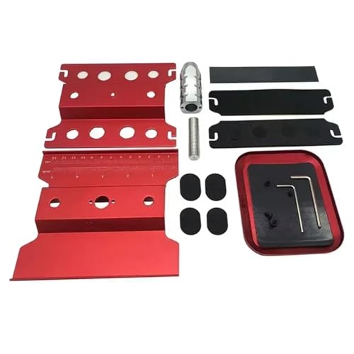 for TRX-4 for Axial for SCX10 II 1/10 1/8 1/12 RC Crawler Car for Tamiya for HSP Tools Metal Repair Station Work Stand Assembly for Platform WTray RC Car Repair Kit