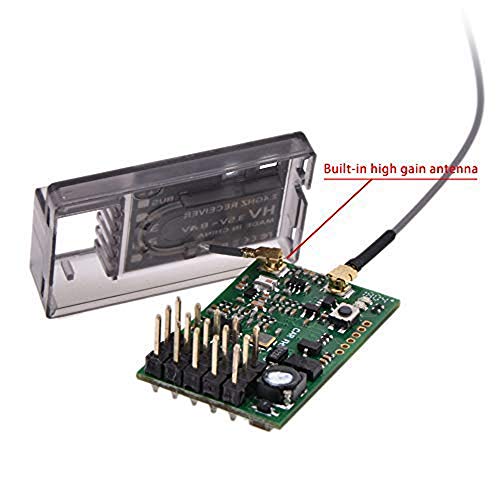 4CH SBUS Dual Antenna RC Receiver Compatible with TM-FH RF S-FHSS (RFS04C) - style: RFS04C