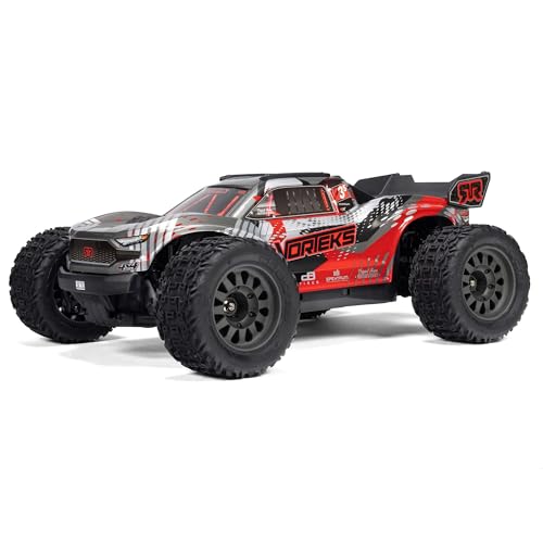ARRMA RC Truck 1/10 VORTEKS 4X4 223S BLX BRUSHLESS Stadium Truck RTR (Battery and Charger Not Included) with DSC, RED, ARA4305V4T1 - color: Red