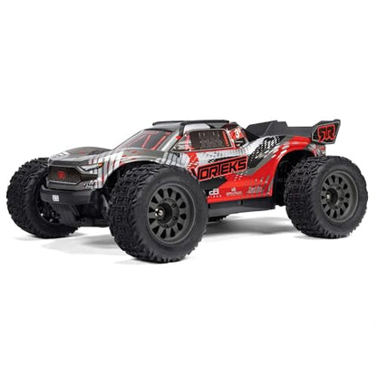 ARRMA RC Truck 1/10 VORTEKS 4X4 223S BLX BRUSHLESS Stadium Truck RTR (Battery and Charger Not Included) with DSC, RED, ARA4305V4T1 - color: Red