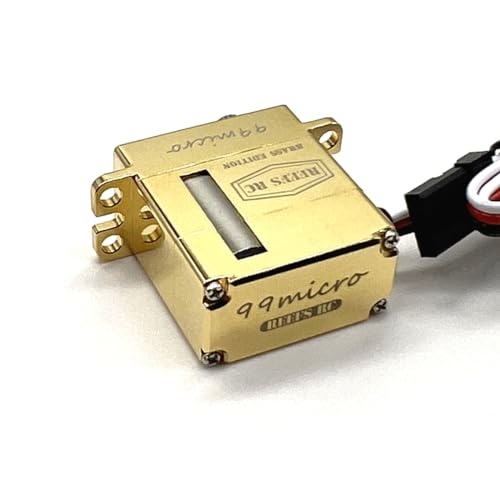 REEF's 99 Micro(Brass Edition)(REEFS162) High Torque High Speed Waterproof Servo H/V Low Profile