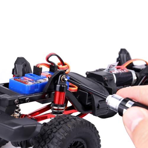 Multi-Size RC Screwdrivers Set Hex Nut Phillips Driver RC Tools for Axial SCX24 Traxxas TRX4M Losi Mini-T 2.0 Wltoys Tamiya HSP HPI 1/24 1/18 RC Crawler Truck Buggy Models