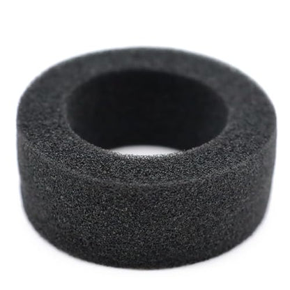 1.3” All-Terrain RC Tires for 1/18 1/24 TRX4M, Axial SCX24 / AX24, Redcat Ascent-18, FMS FCX24, 65 x 27 mm, 33 mm Inner Diameter, Foam Inserts, 4 pcs, Black