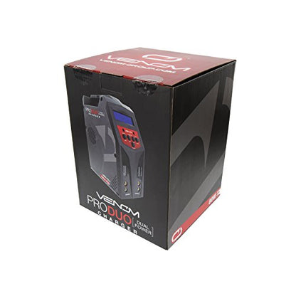 Venom 7.2V 5000mAh 6-Cell NiMH Battery with Universal Plug System and Venom Pro Duo 80W X2 Dual AC/DC 7A LiPo & NiMH RC Battery Balance Charger Combo