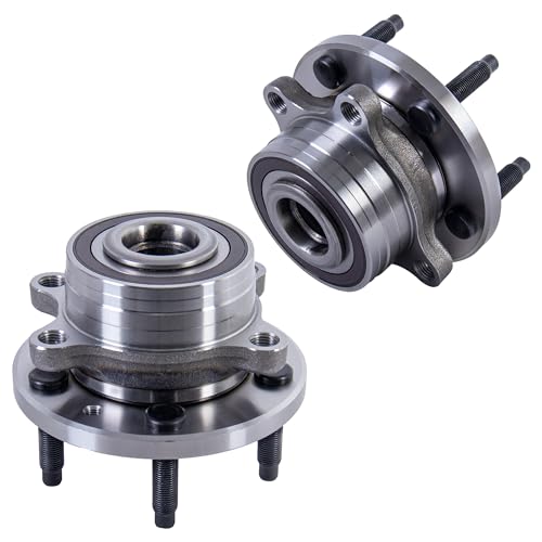 512460 Front/Rear Wheel Bearing Hub Assembly 5 Lugs Non-ABS 2 PCS | Fits 2011-2018 Ford Explorer, 2013-2018 Police Interceptor Utility, Front & Rear Non-ABS Wheel Hub Bearing Assembly - size: 512460/2PCS