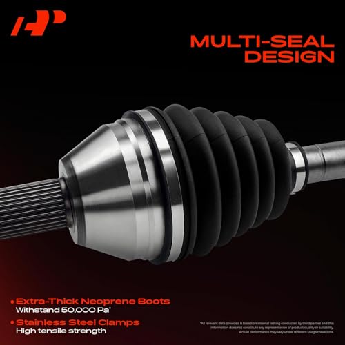 A-Premium Front Driver or Passenger Side CV Axle Shaft Assembly | Compatible with Toyota & Lexus - 4Runner 2003-2022, Tacoma 2005-2020, FJ Cruiser 2007-2014, GX460 2010-2022, GX470 2003-2009 - style: Front Driver or Passenger Side