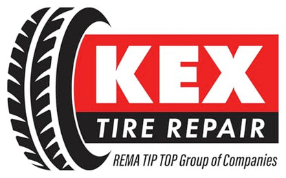 Kex Cold Vulcanizing Rubber Tire and Tube Patch Plug Repair Cement Glue 8oz can