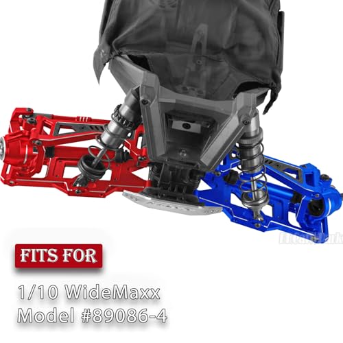 RC Upgrades Part for 1/10 WideMaxx,Model# 89086-4,Suspension Arms,Caster Block,Steering Blocks,Rear Stub Axle Carriers,Drive Shaft Axles,Camber Links,Tie Rod & Servo Horn,Navy Blue - color: Navy Blue - (Rc Upgrades)