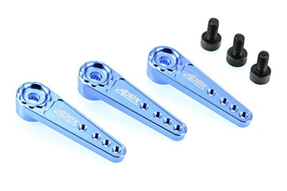 Blue 25T for Futaba/Savox Aluminum Servo Horn - 3 Pack #8027