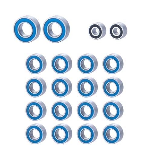 20PCS Steel Ball Bearing Set for 1/24 r/c Crawler Car Bearings
