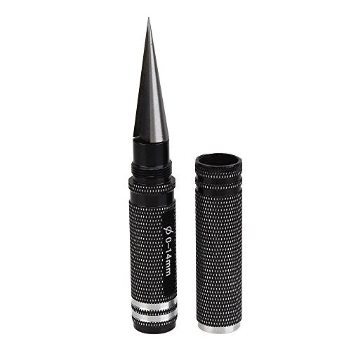 HobbyPark RC 0-14mm Hole Puncher Reamer Black & 0.7mm Rod Universal RC Car Body Clips with Pull Tabs