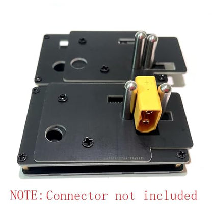 RC Soldering Station Jig for XT90 XT60 EC5 EC3 T Plug&Silicone Wire | 0.5-9mm adjustable clamping gap,press-board quick-lock design,high-temp resistant soldering base, portable jig for repairs