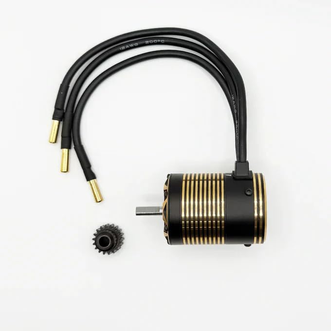 Furitek STORMASTER 4600KV 3650 Sensored Brushless Motor 5mm Shaft Used for 1/16 to 1/10 RC Bashers - Remote Control Car, RC Car 1/10 & 1/16 Scale Upgrade Electronics - style: Motor