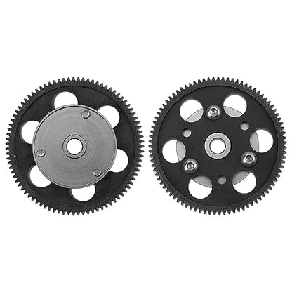 ShareGoo Steel Gear Set Transmission Gearbox Gears Set Compatible with Axial SCX10 Honcho Dingo Jeep 1/10 RC Crawler Car
