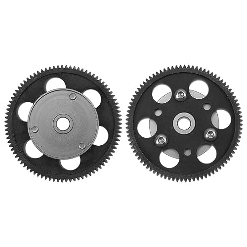 ShareGoo Steel Gear Set Transmission Gearbox Gears Set Compatible with Axial SCX10 Honcho Dingo Jeep 1/10 RC Crawler Car