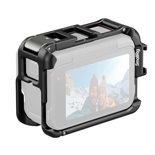 SmallRig Utility Frame Cage for Insta360 Ace Pro 2 / Ace Pro, Supports Horizontal and Vertical Shooting, Action Camera Mounting Frame with Mounting Claw and Cold Shoe for Video Light Microphone - 5000 - style: for Insta360 Ace Pro