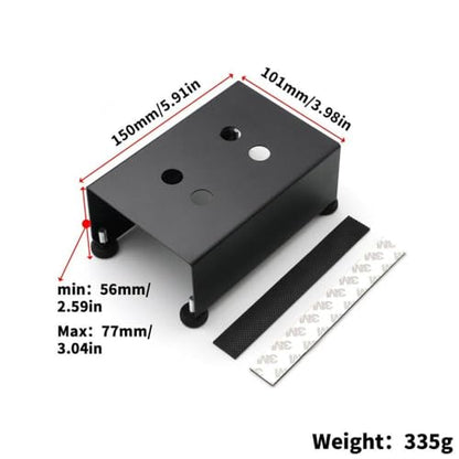 Metal RC Car Work Stand Repair Workstation Platform Display Stand Compatible With 1/8 1/10 1/12 1/14 Scale Cars Trucks and Buggies
