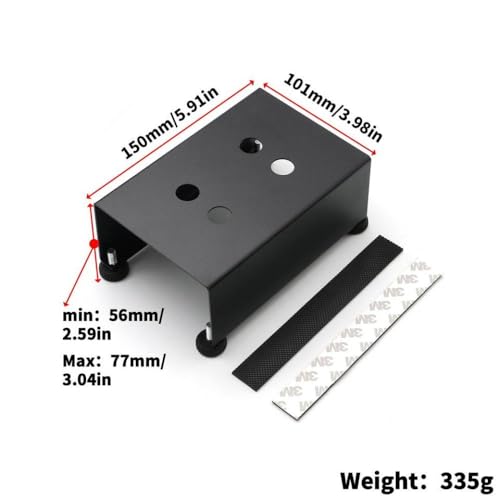 Metal RC Car Work Stand Repair Workstation Platform Display Stand Compatible With 1/8 1/10 1/12 1/14 Scale Cars Trucks and Buggies