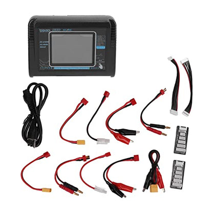 Balance Charger Intelligent Remote Control Dual Channel Charging Equipment for Model Airplane with