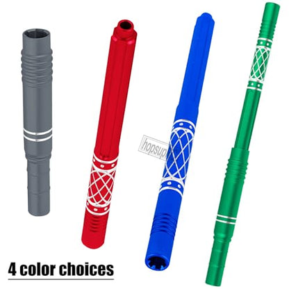 Upgrades Part Aluminum Center Slider Driveshafts Center Drive Shaft for 1/10 Kraton&Outcast 4X4 4S V2 BLX,Axles CVD Hops Up(Titanium) - color: Titanium(for 1/10)