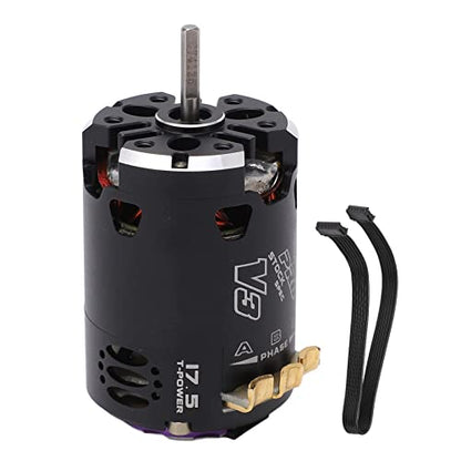 Changor 2300kv 540 V3 Sensored Brushless Motor with Low Internal Resistance for 1/10 1/12 RC Off Road Cars Aluminum