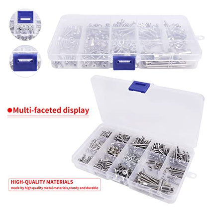 288pcs RC Screw Kit Hardware Fasteners Compatible with Traxxas Slash 1/10 2WD 4X4 RC Car