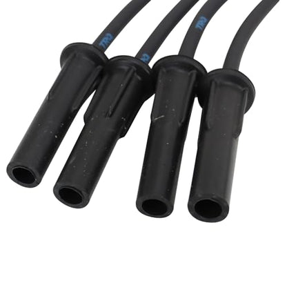 TRQ Spark Plug Wire Set | For 1977-1990 Ford 1977-1986 Mercury - style: IWA70220
