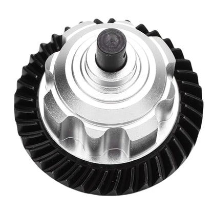 RC Car Rear Diff Gear, 1/10 Differential Gear Replacement for with Cr Steel High Hardness Easy Installation (Silver) - color: Silver